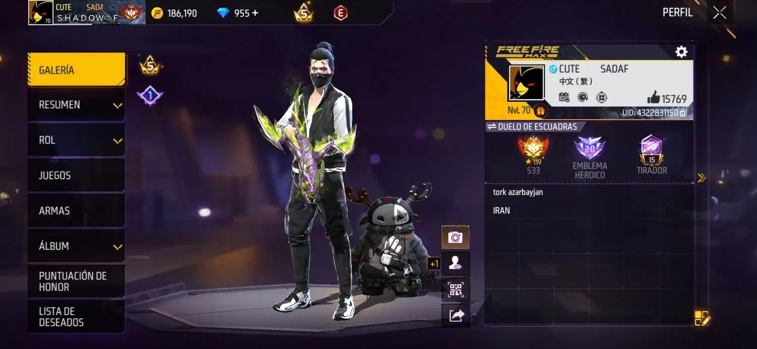 اکانت فری فایر|کنسول، بازی ویدئویی و آنلاین|میاندوآب, |دیوار