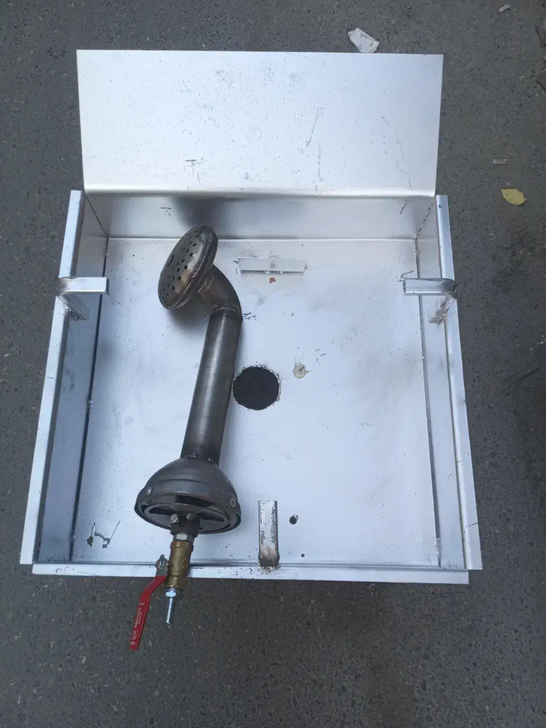 مشعل گازی با متعلقات کامل|بخاری، هیتر، شومینه|ایلام, |دیوار