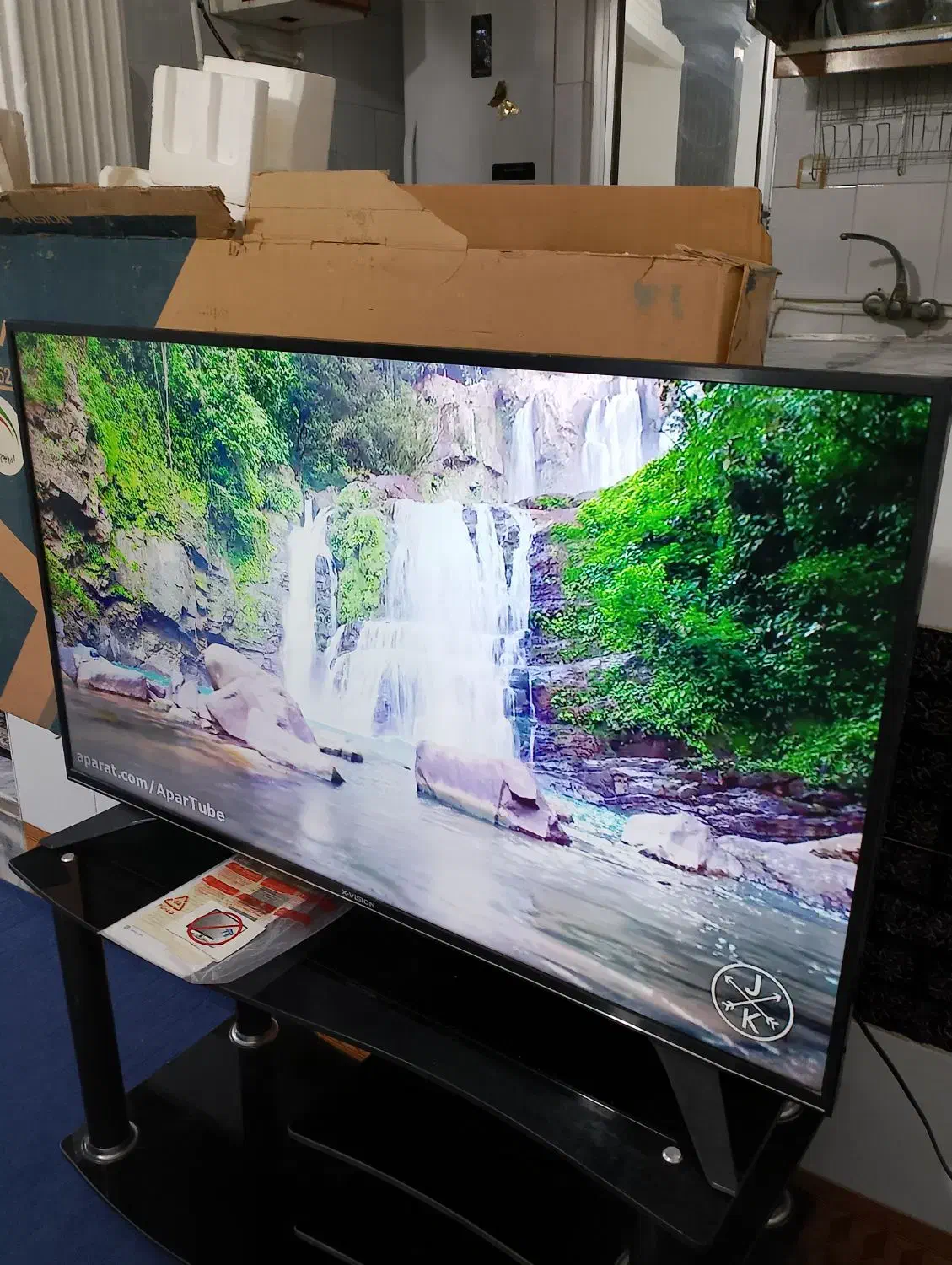 تلویزیون ال ای دی ۴۳اینچ ایکس ویژن باکارتون|تلویزیون و پروژکتور|مشهد, شهید معقول|دیوار