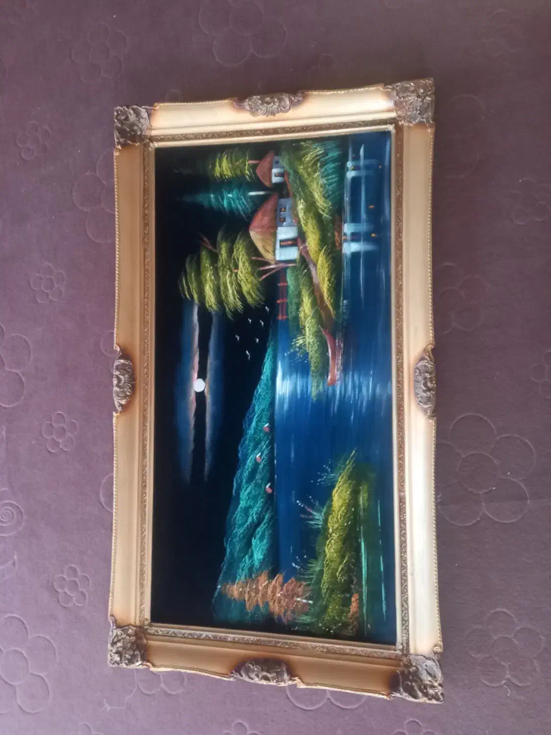 تابلو عرض ۵۰ در ۷۰ بفروش میرسد|تابلو، نقاشی، عکس|بیجار, |دیوار