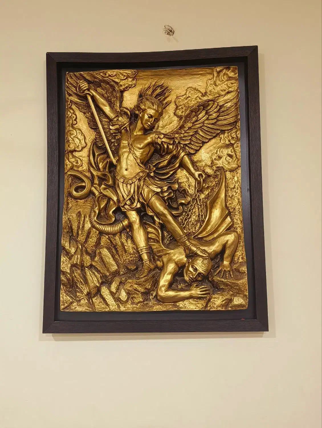 تابلو برجسته اصل در حد نو|تابلو، نقاشی، عکس|دوگنبدان, |دیوار