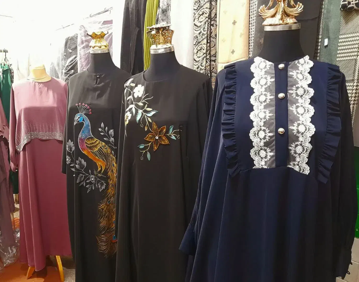 عبایی مجلسی زیبا|لباس|گالیکش, |دیوار