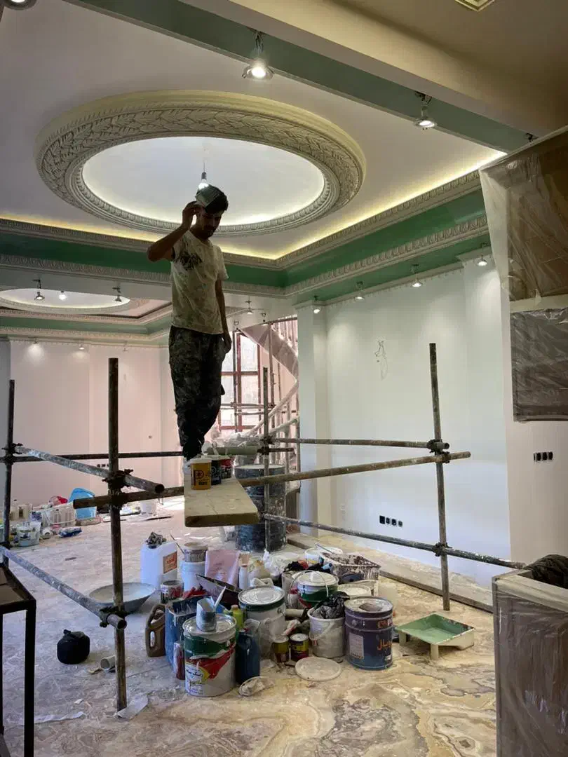 نقاشی پتینه میکروسیمنت|خدمات پیشه و مهارت|کرج, کوی مهر|دیوار