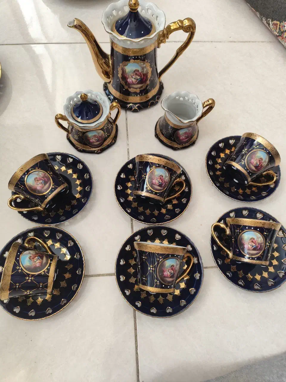 چایخوری سرمه ای لیلی مجنون|صنایع دستی و سایر لوازم تزئینی|اصفهان, شاه پسند|دیوار