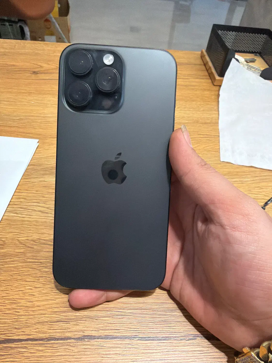 فروش ۱۶ پرومکس مشکی شرکتی|موبایل|بوشهر, |دیوار