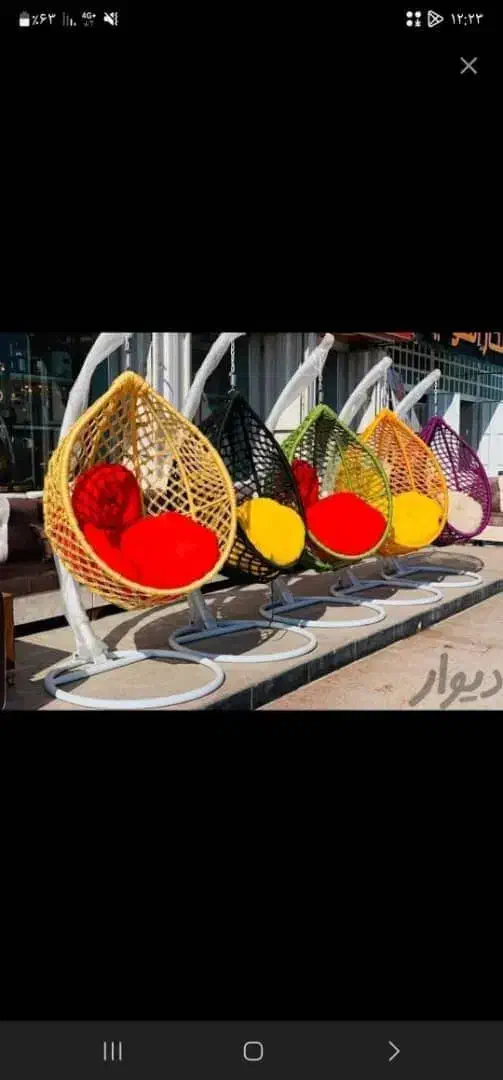 انواع تاب های ریلکسی آویزی با بهترین کیفیت|مبلمان خانگی و میز عسلی|ساری, |دیوار