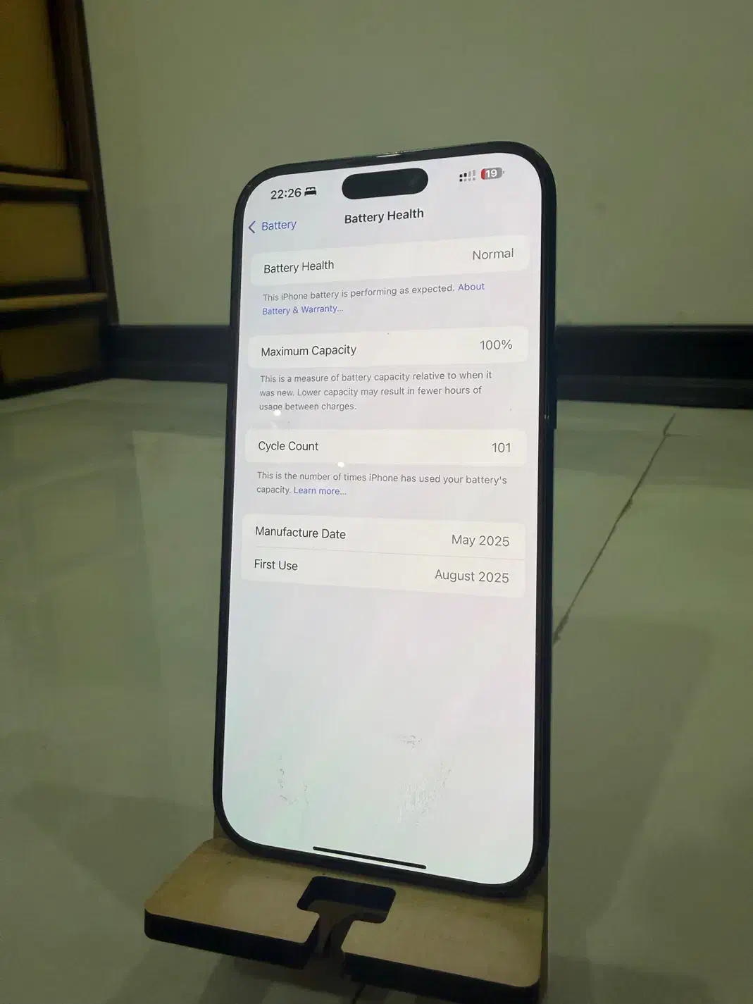 ایفون ۱۶ پرمکس در حد zaaباطری ۱۰۰|موبایل|اصفهان, برازنده|دیوار