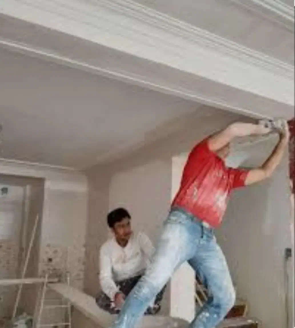 گچکاری*گچ کاری*لکه گیری|خدمات پیشه و مهارت|تربت‌حیدریه, بیمارستان رازی|دیوار