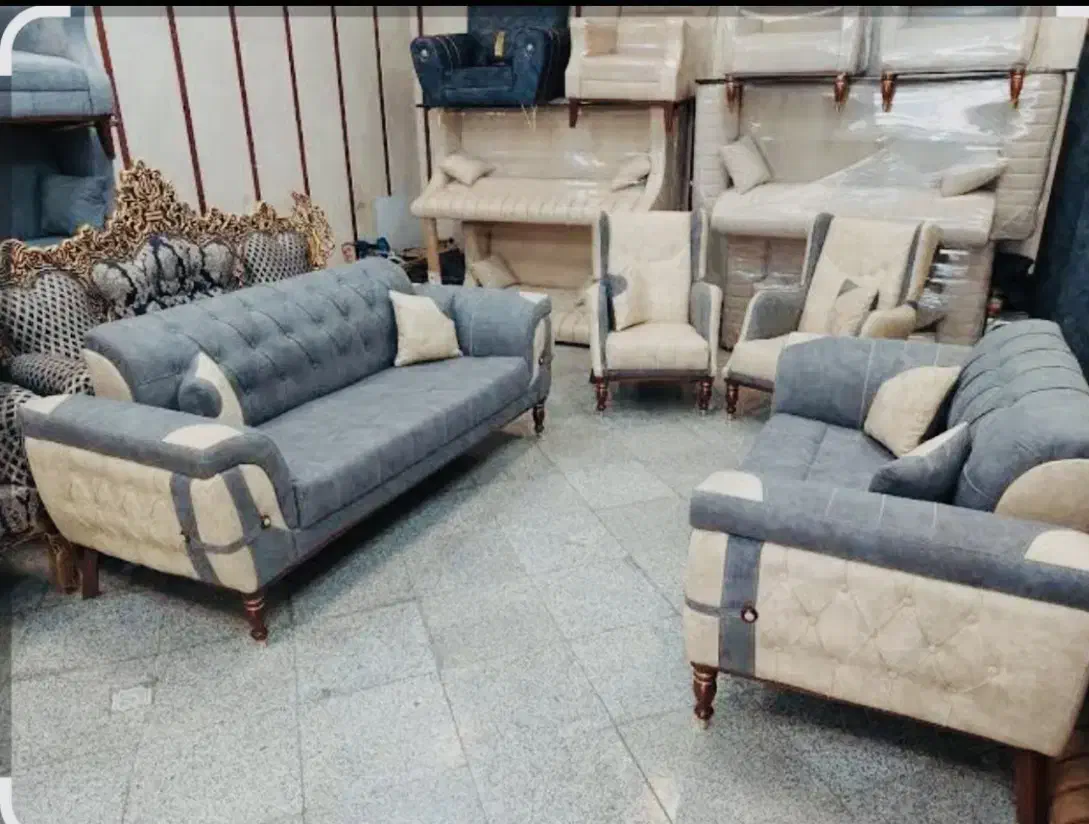 مبل آیسل ۷نفره|مبلمان خانگی و میز عسلی|قزوین, |دیوار