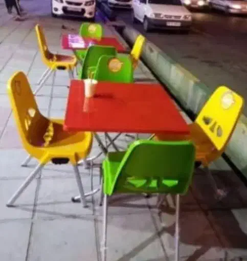 صندلی پلاستیکی باغی و فست فود ۷۶۵/ کرج گلشهر|میز و صندلی غذاخوری|کرج, گلشهر|دیوار