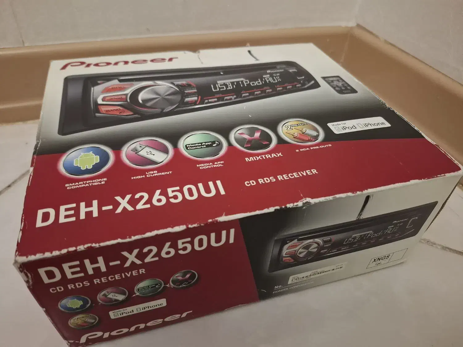 ضبط پایونیر مدل x2650 تمیز و سالم در حد نو|قطعات یدکی و لوازم جانبی|جوادآباد, |دیوار