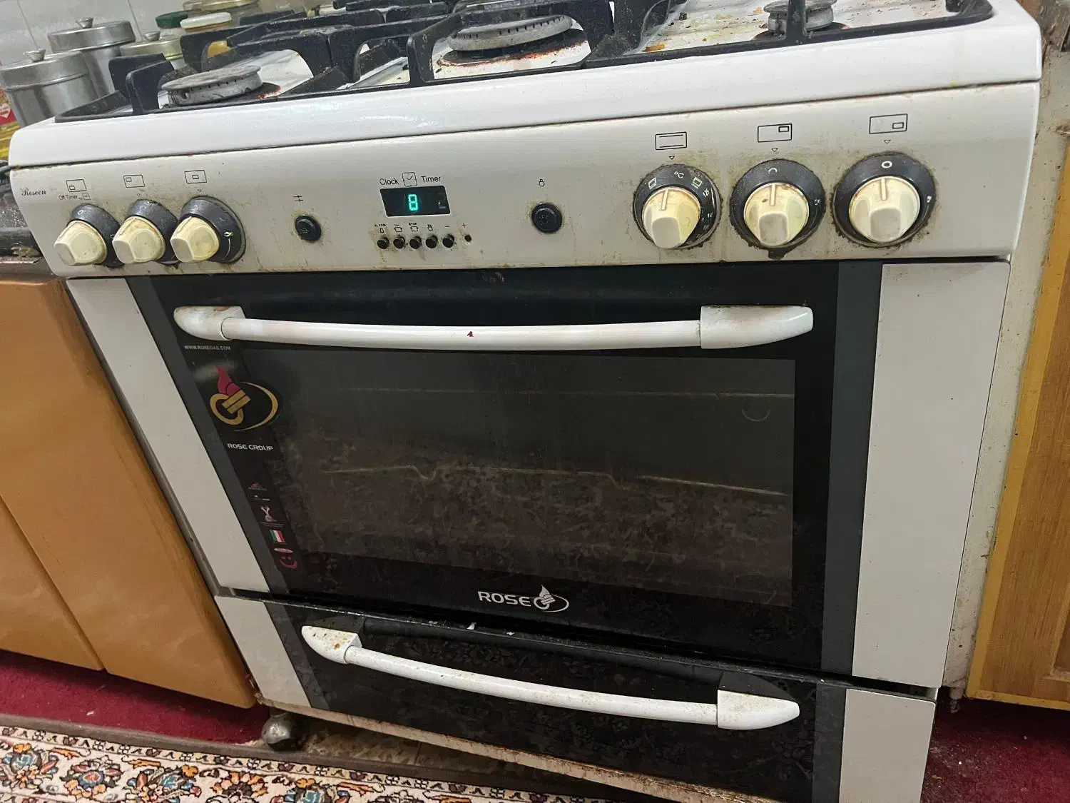 گاز فر،رز گاز،پنج شعله|اجاق گاز و لوازم برقی پختوپز|کرج, اصفهانیها|دیوار