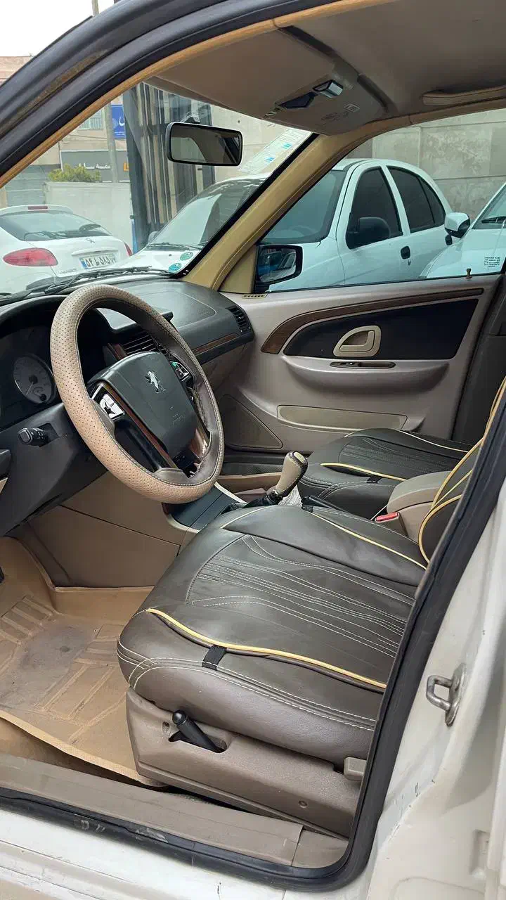 پژو پارس (دوگانه سوز) 1394 سفید(اقساطی)|خودرو سواری و وانت|آمل, |دیوار