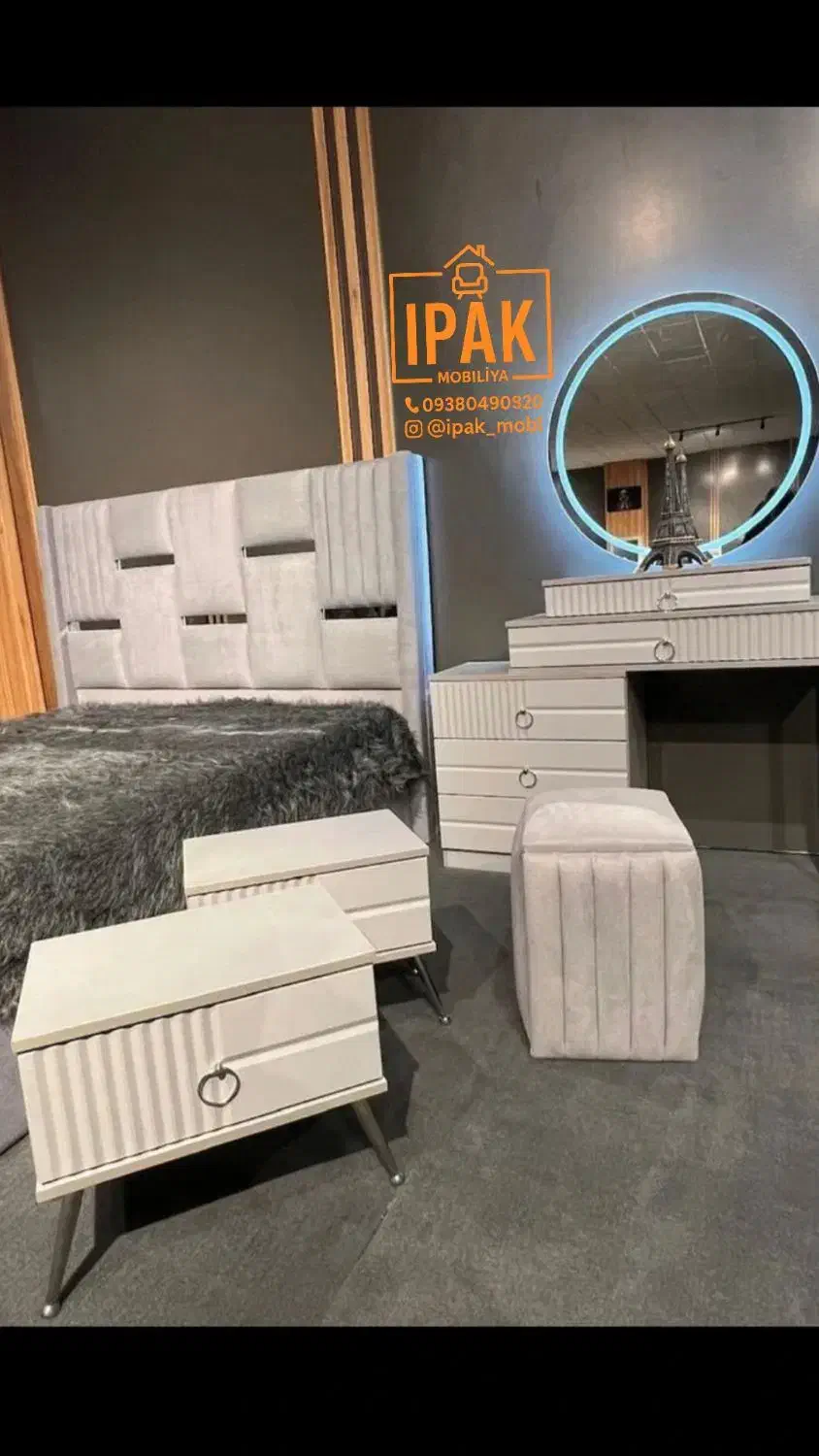 ست سرویس خواب تکی به قیمت عمده|تخت و سرویس خواب|خوی, |دیوار