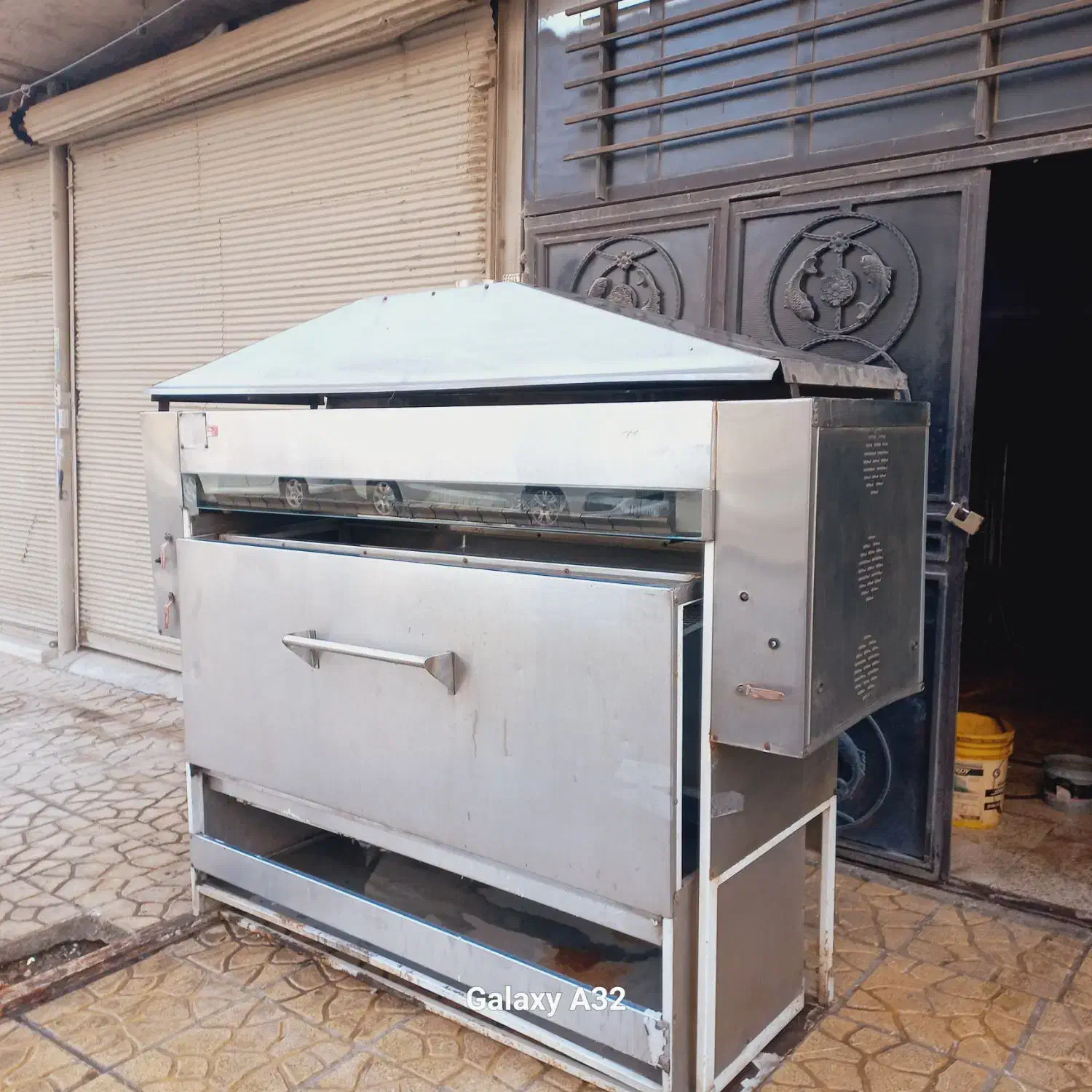 منقل تابشی ۴۰ سیخ شید پخت درحد نو آکبند|کافیشاپ و رستوران|نسیمشهر, |دیوار