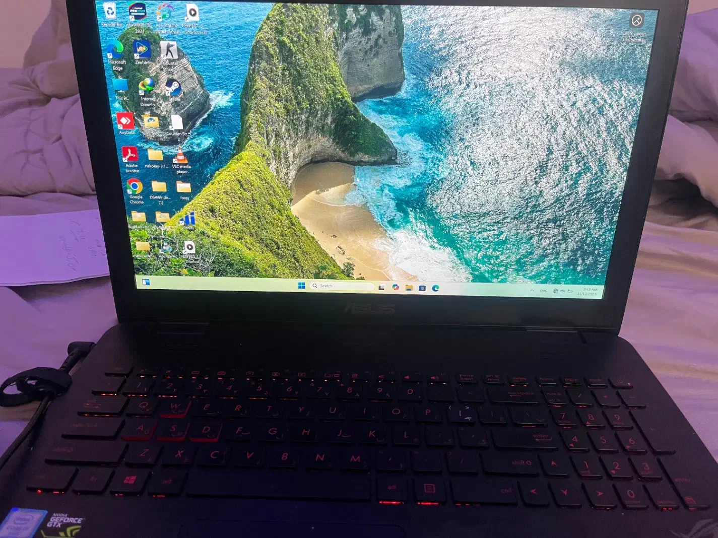 لپ تاب گیمینگ|رایانه همراه|کرج, شهرک علی ابن ابیطالب (کوثر)|دیوار