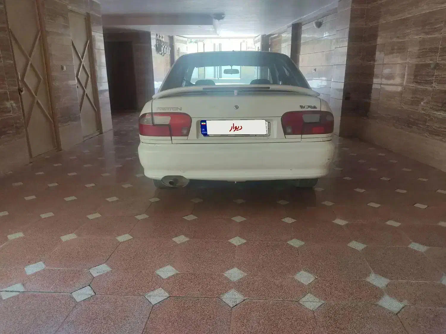 پروتون ویرا مدل 1387 کم کار خونگی|خودرو سواری و وانت|کرمان, |دیوار