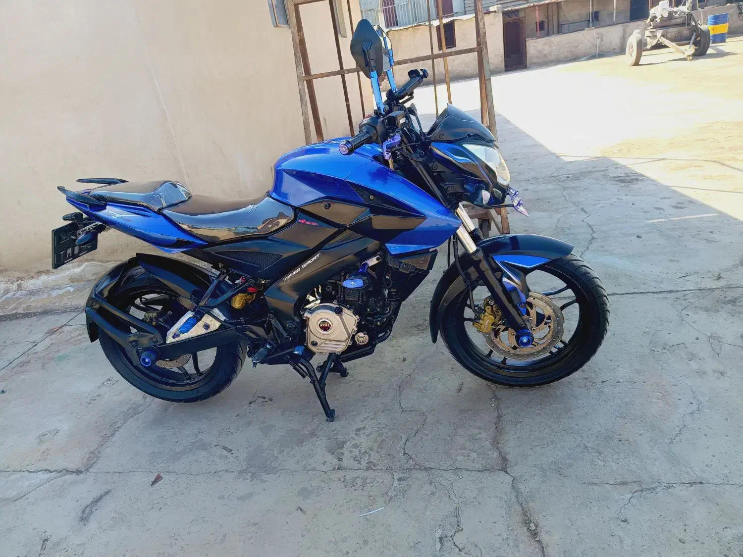 ns 200 مدل 93|موتورسیکلت|پاکدشت, خاتون آباد|دیوار