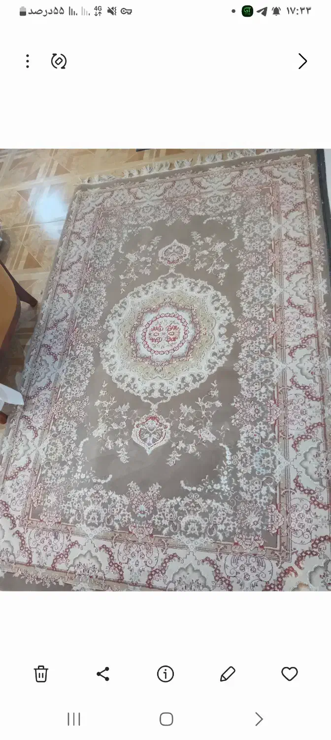 فرش ۴ متری|فرش|کیش, |دیوار