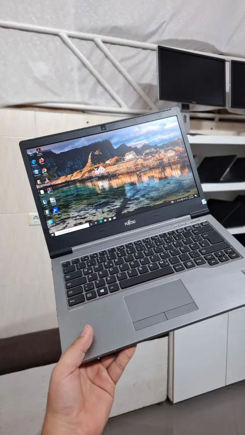 لپتاپ fujitsu فلزی   i5 gen5 با ssd256|رایانه همراه|نیشابور, دارایی|دیوار