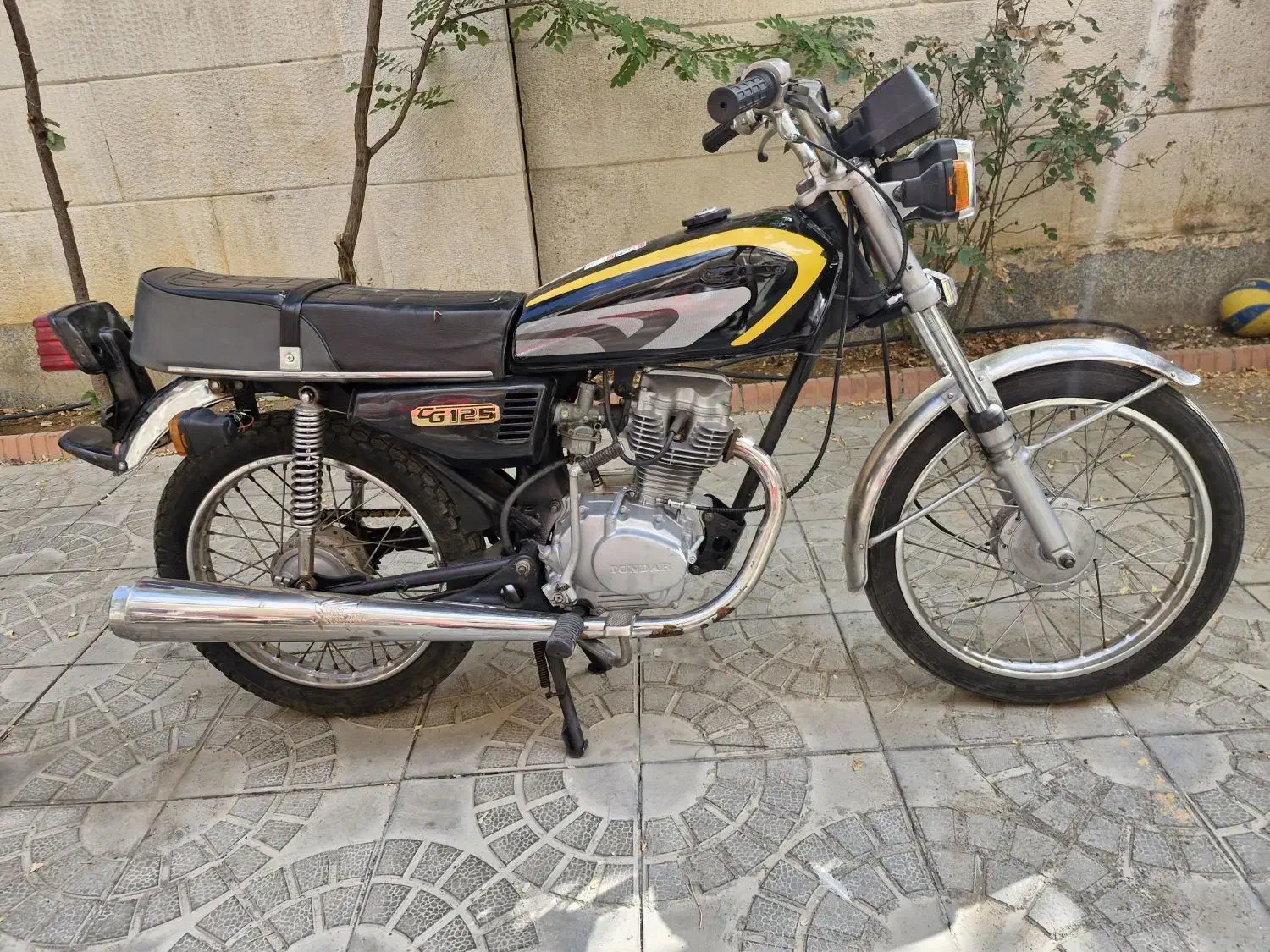 هندا ۱۲۵ مزایده|موتورسیکلت|سنندج, |دیوار