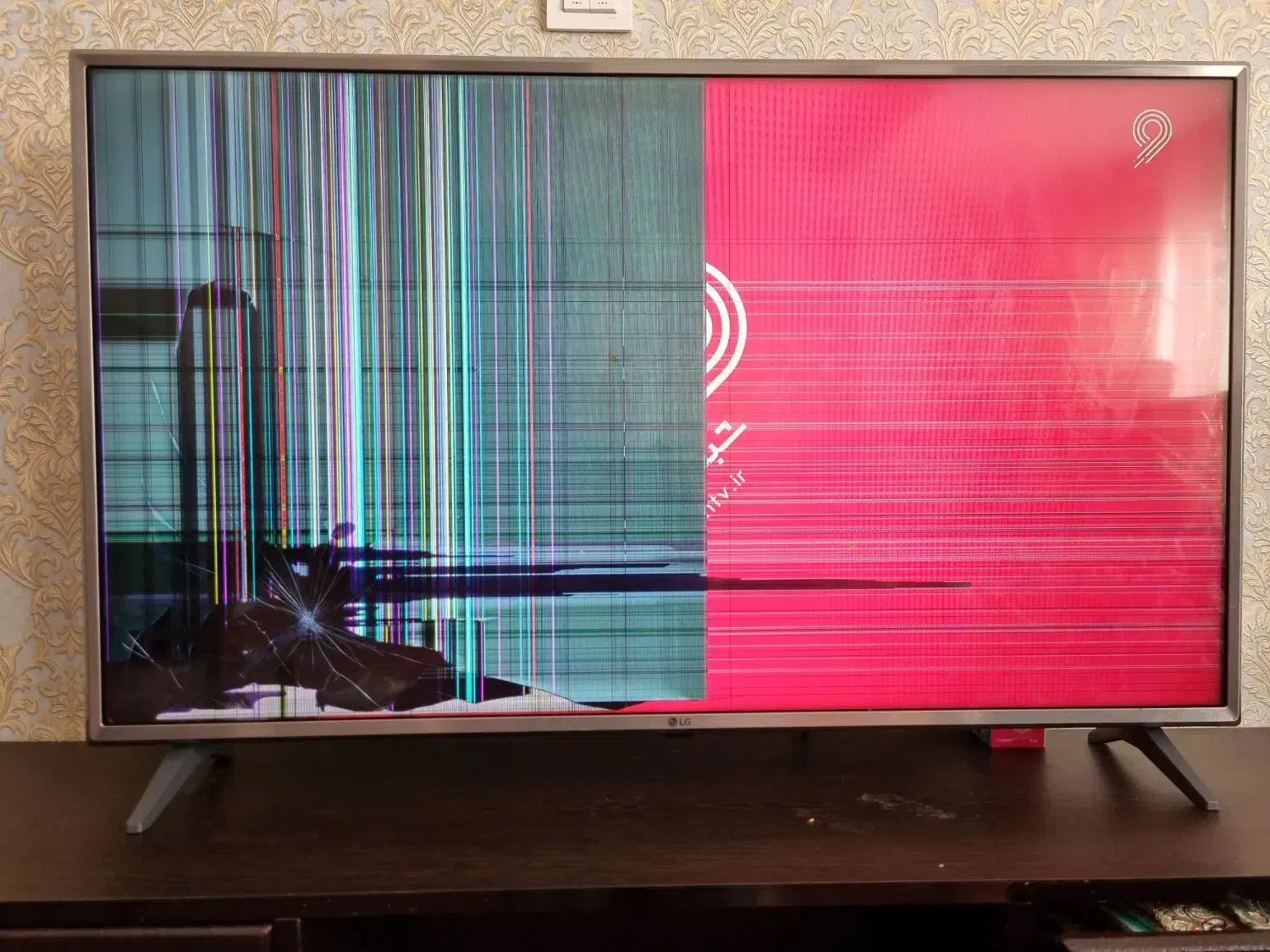 الجی 43 اینچ|تلویزیون و پروژکتور|همدان, |دیوار