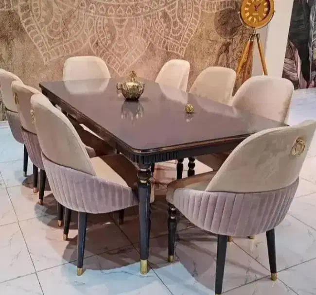 06درو بر مهرگان2 ارزان فروش 36چوب روس تمام کار 228|میز و صندلی غذاخوری|صدرا-فارس, فاز ۱|دیوار