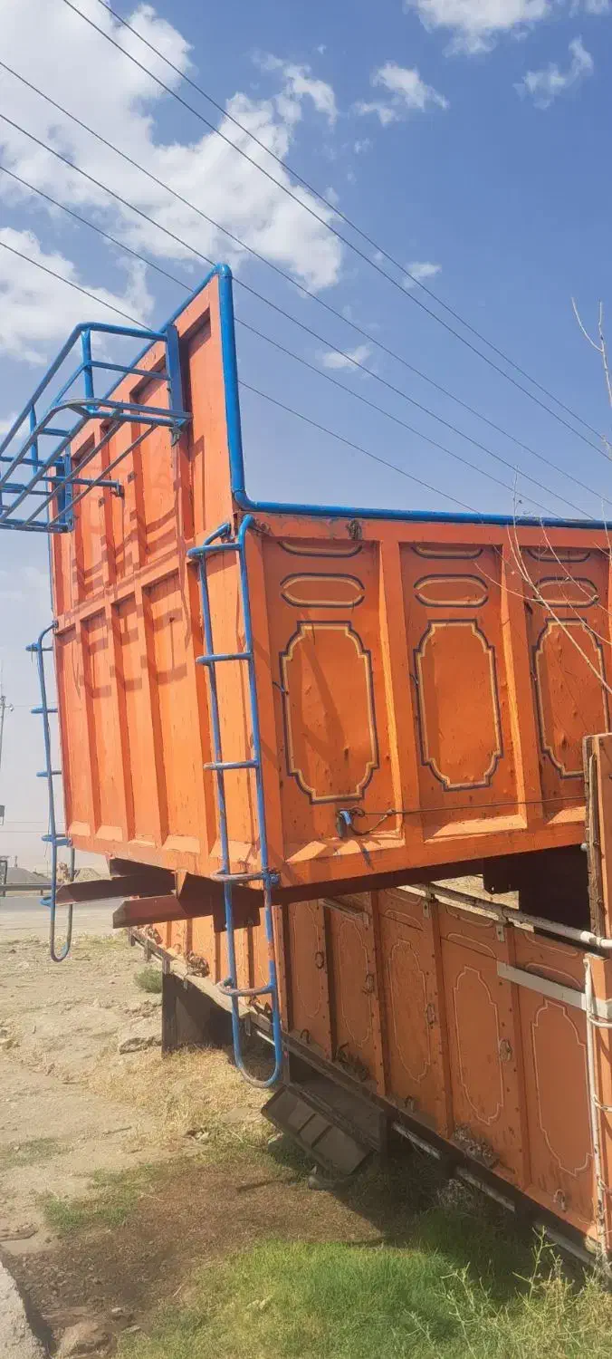 اتاق عقب بنز تک باری|خودرو سنگین|قم, قلعه کامکار|دیوار