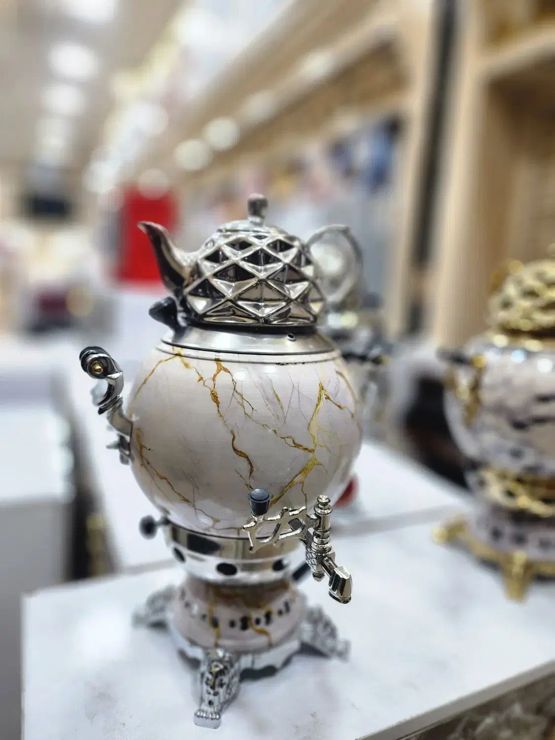 سماور 6 لیتر لوازم خانگی صداقت|سماور، چایساز، قهوهساز|زاهدان, |دیوار