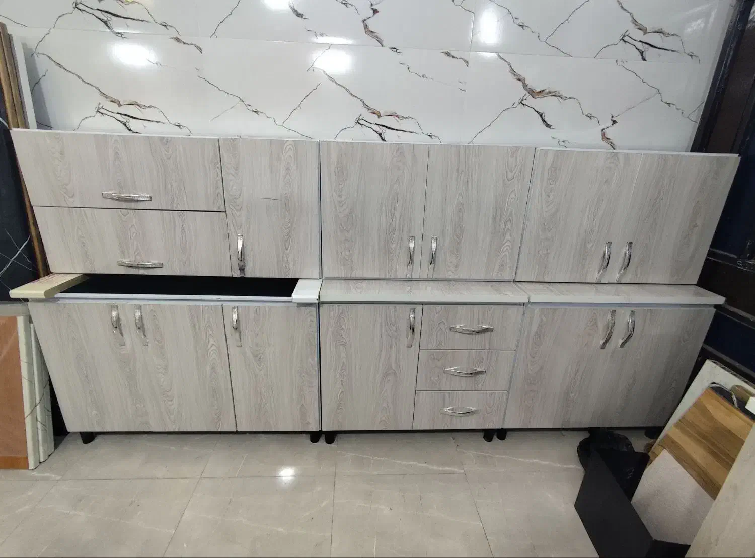 پخش کابینت آماده ۶متری بدنه فلزی نوری کد ۰۱|مصالح و تجهیزات ساختمان|کرج, دولت‌آباد|دیوار