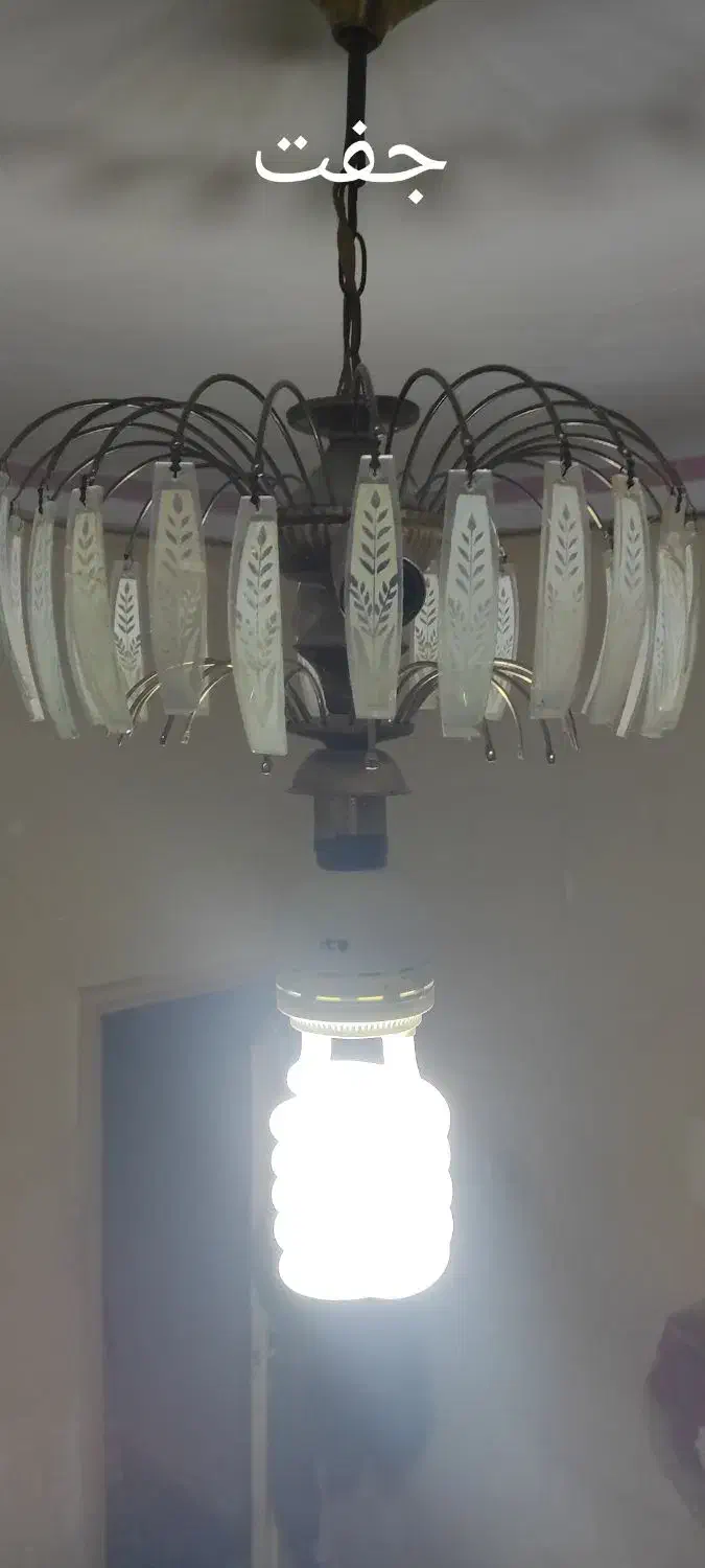 لوستر برنز|لوستر و چراغ آویز|تبریز, |دیوار