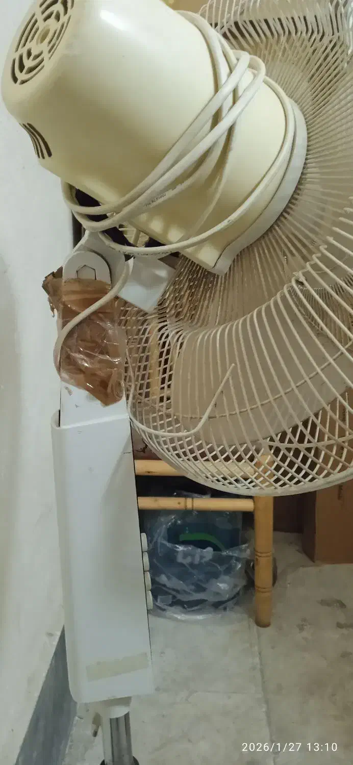 پنکه ایستاده|پنکه و تصفیه‌کنندهٔ هوا|قم, پردیسان|دیوار