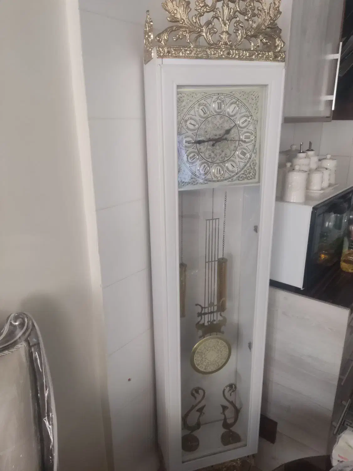 ساعت ایستاده|ساعت دیواری و تزئینی|اندیشه, پرنیان|دیوار