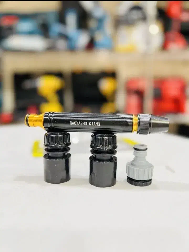 نازل سر شیلنگ شستشوی ماشین و حیاط پرداخت درب‌ منزل|لوازم نظافت|رشت, آب آسیاب|دیوار