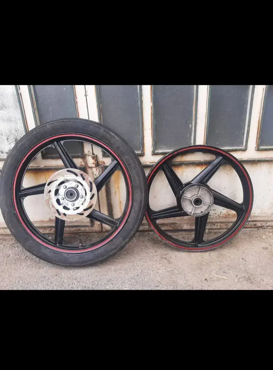 3جفت رینگ اسپورت هوندا ۱۲۵،۲۰۰،۱۵۰|قطعات یدکی و لوازم جانبی|یزد, |دیوار