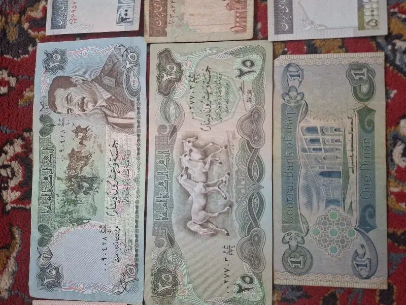 دە برگ اسکناس کلکسیونی|کلکسیون سکه، تمبر، اسکناس|مریوان, |دیوار