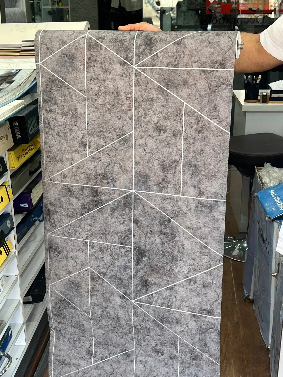 کاغذ دیواری.ماربل شیت.ترمو وال|خدمات پیشه و مهارت|خرمشهر, |دیوار