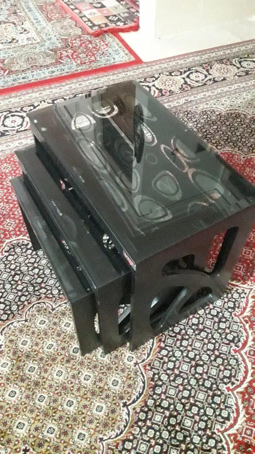 میز پذیرایی و سه تیکه میز عسلی و میز آرایش|مبلمان خانگی و میز عسلی|خرم‌آباد, |دیوار