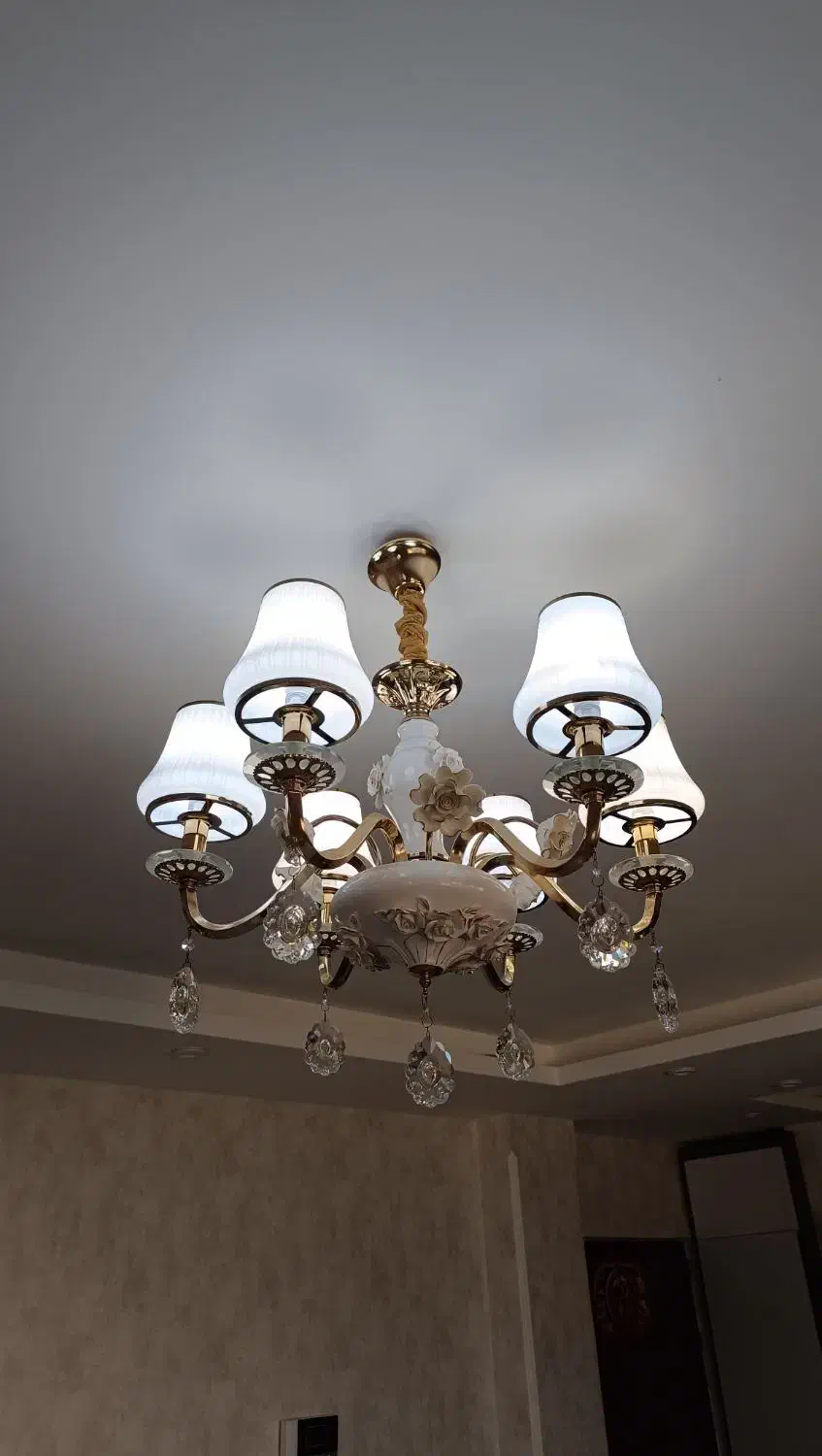 لوستر سرامیکی ترک|لوستر و چراغ آویز|گرگان, |دیوار