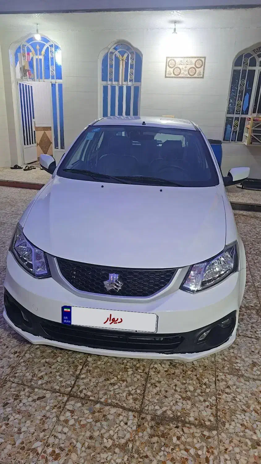 ساینا دوگانه فابریک دریچه گاز سیمی|خودرو سواری و وانت|حمیدیه, |دیوار