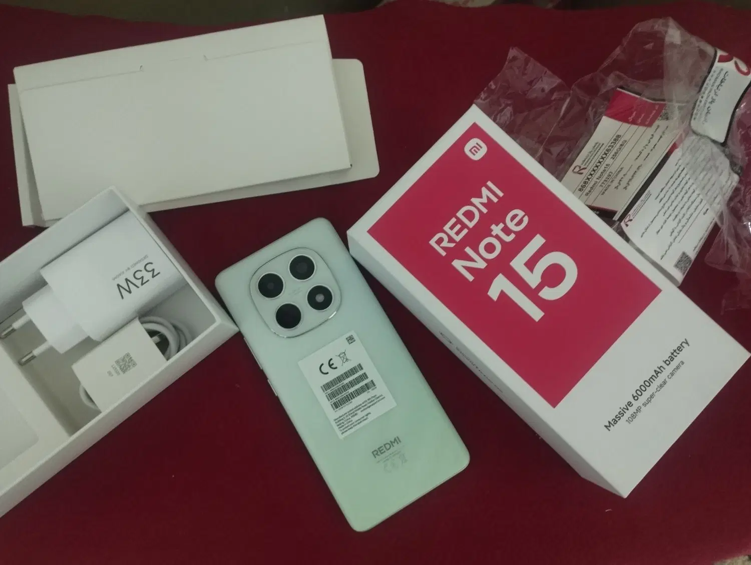 redmi note 15|موبایل|شیراز, شیشه‌گری|دیوار