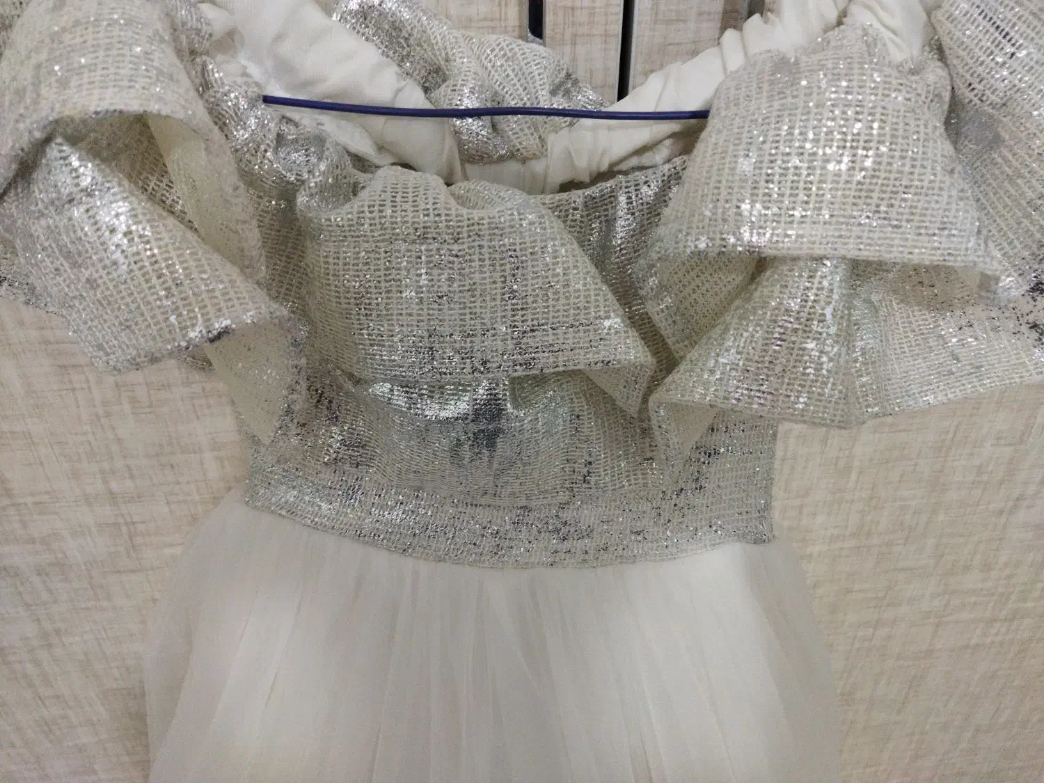 لباس مجلسی لباس عروس بچگانه نو|لباس|کرمانشاه, |دیوار