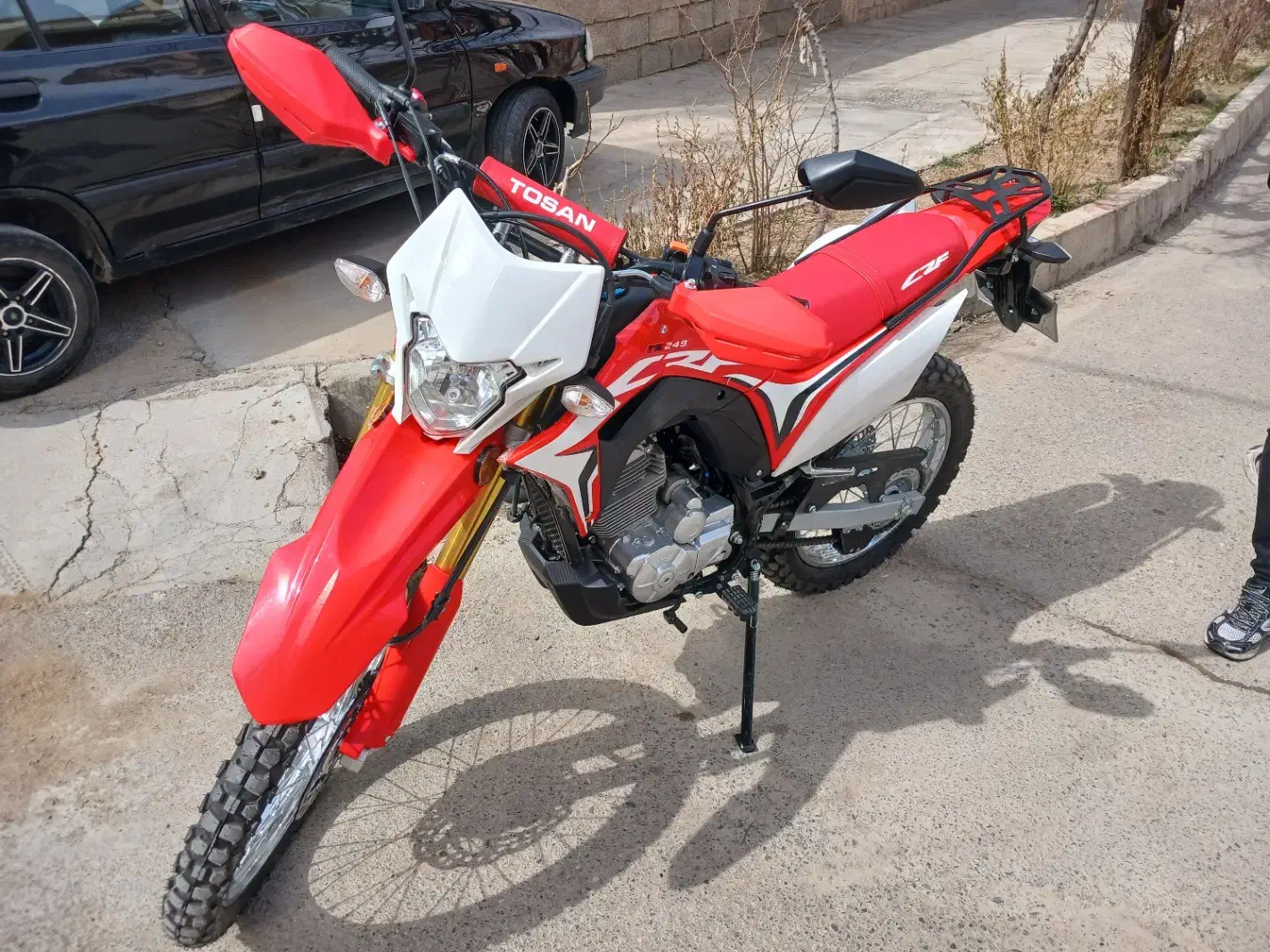 فروش موتور تریل|موتورسیکلت|سارال, |دیوار