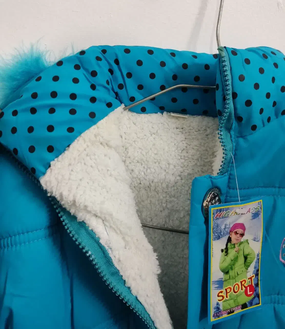 کاپشن دخترانه|کفش و لباس بچه|نوشهر, |دیوار