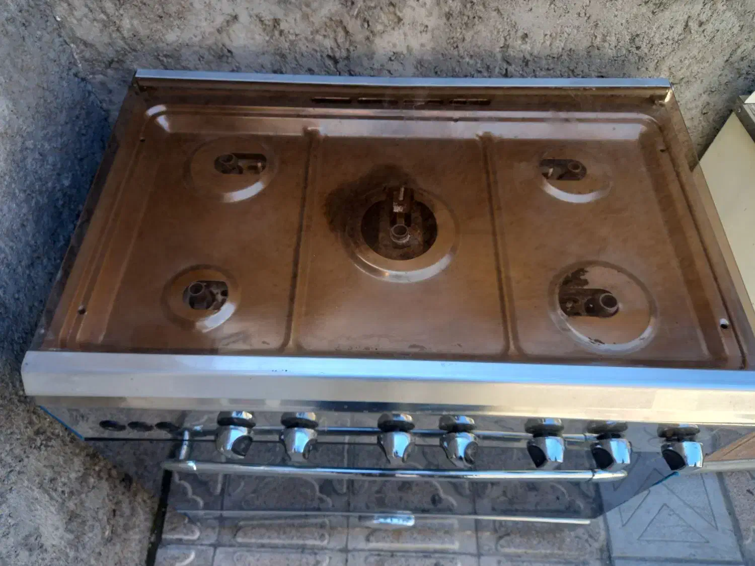 اجاق گاز فردار با جوجه گردان|اجاق گاز و لوازم برقی پخت‌وپز|مشگین شهر, |دیوار