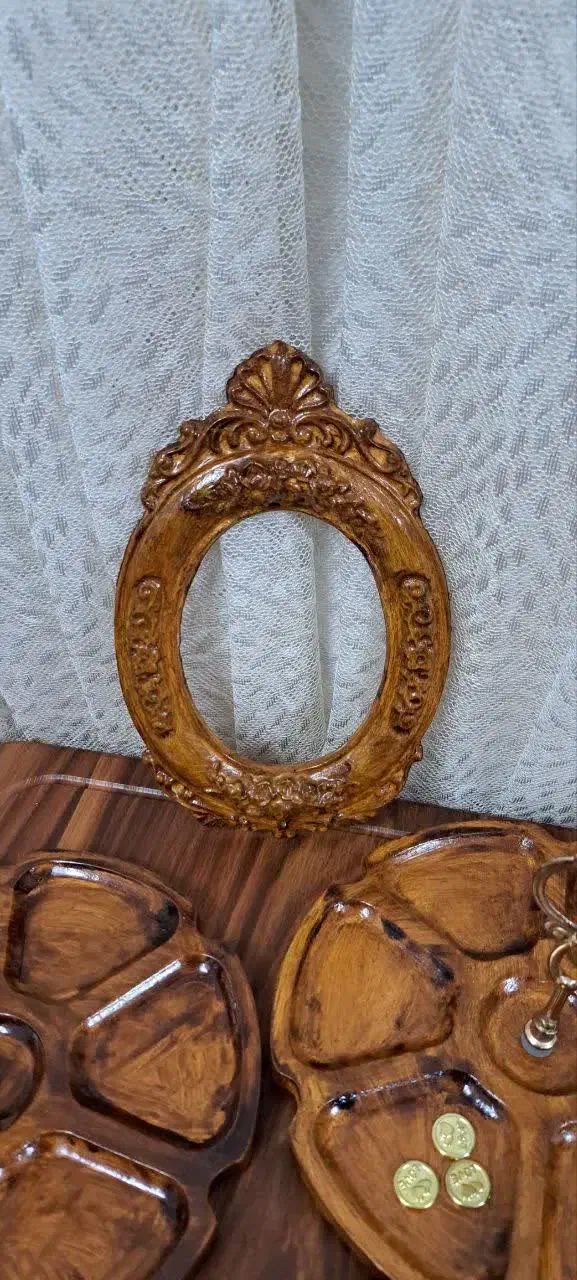 قاب آینه یا قاب عکس سنگی|آینه|آمل, |دیوار