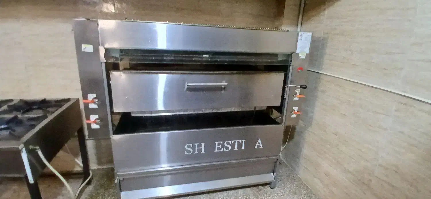 کباب پز تابشی ۳۰ سیخ تابش استیل|اجاق گاز و لوازم برقی پختوپز|مشکیندشت, |دیوار