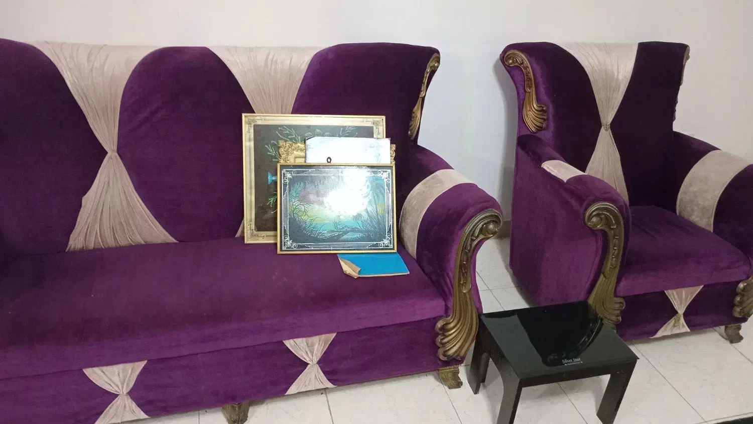 مبل ۷نفره جارو برقی فرش۹متری میزعسلی وهمراه کولر|سایر لوازم برقی|رشت, حومه رشت|دیوار