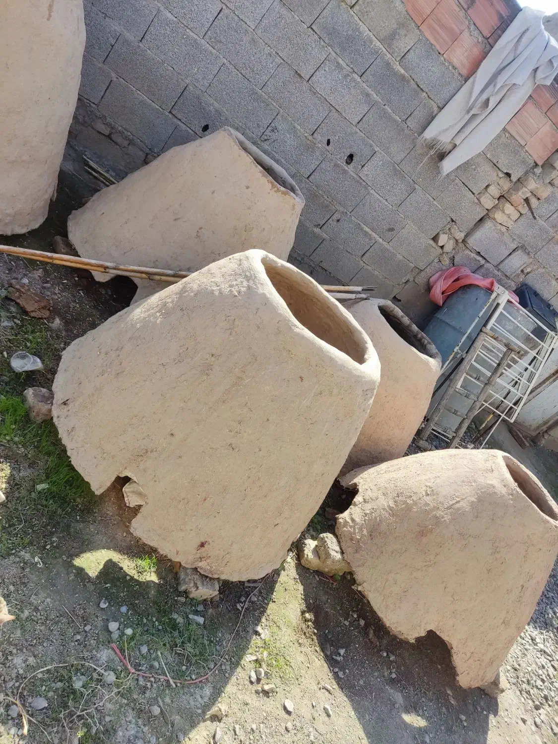 فروش تنور گلی|ظروف پخت‌وپز|آق قلا, |دیوار