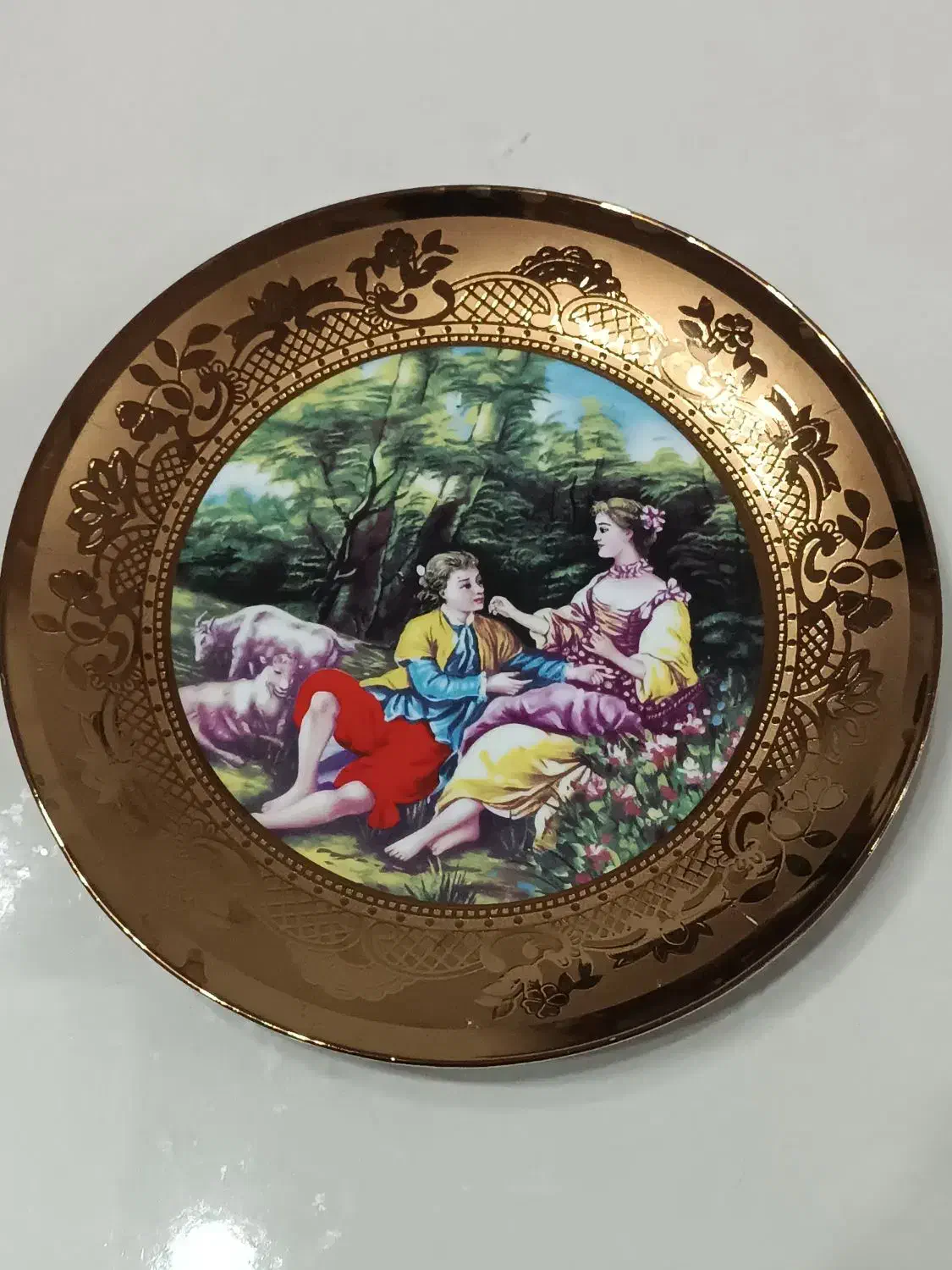 بشقاب دیوار کوب|تابلو، نقاشی، عکس|قرچک, میرزائی جنوبی|دیوار